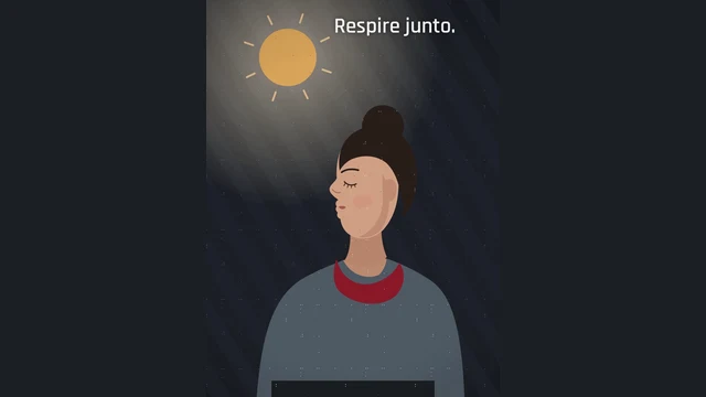 Respira comigo: vinte minutos antes da prova